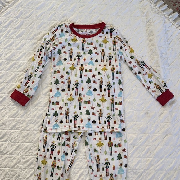 JANE MARIE Knit Pajama Set -Nutcracker Dreams Girls Medium 7/8 - Picture 3 of 6